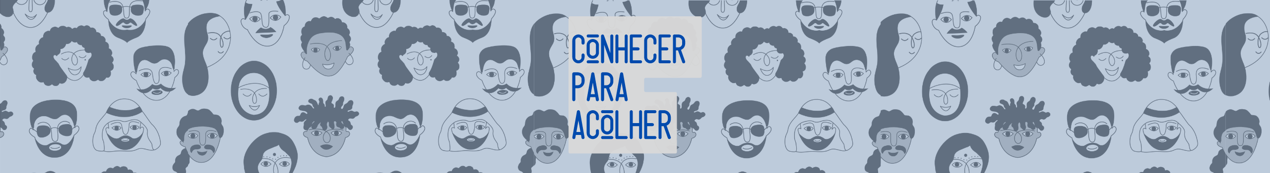 Header e Logo do Projeto Conhecer Para Acolher